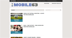 Desktop Screenshot of mobile63.com